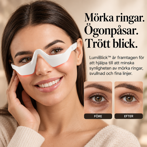 LumiBlick™ – EMS Ögonmassager mot mörka ringar & ögonpåsar